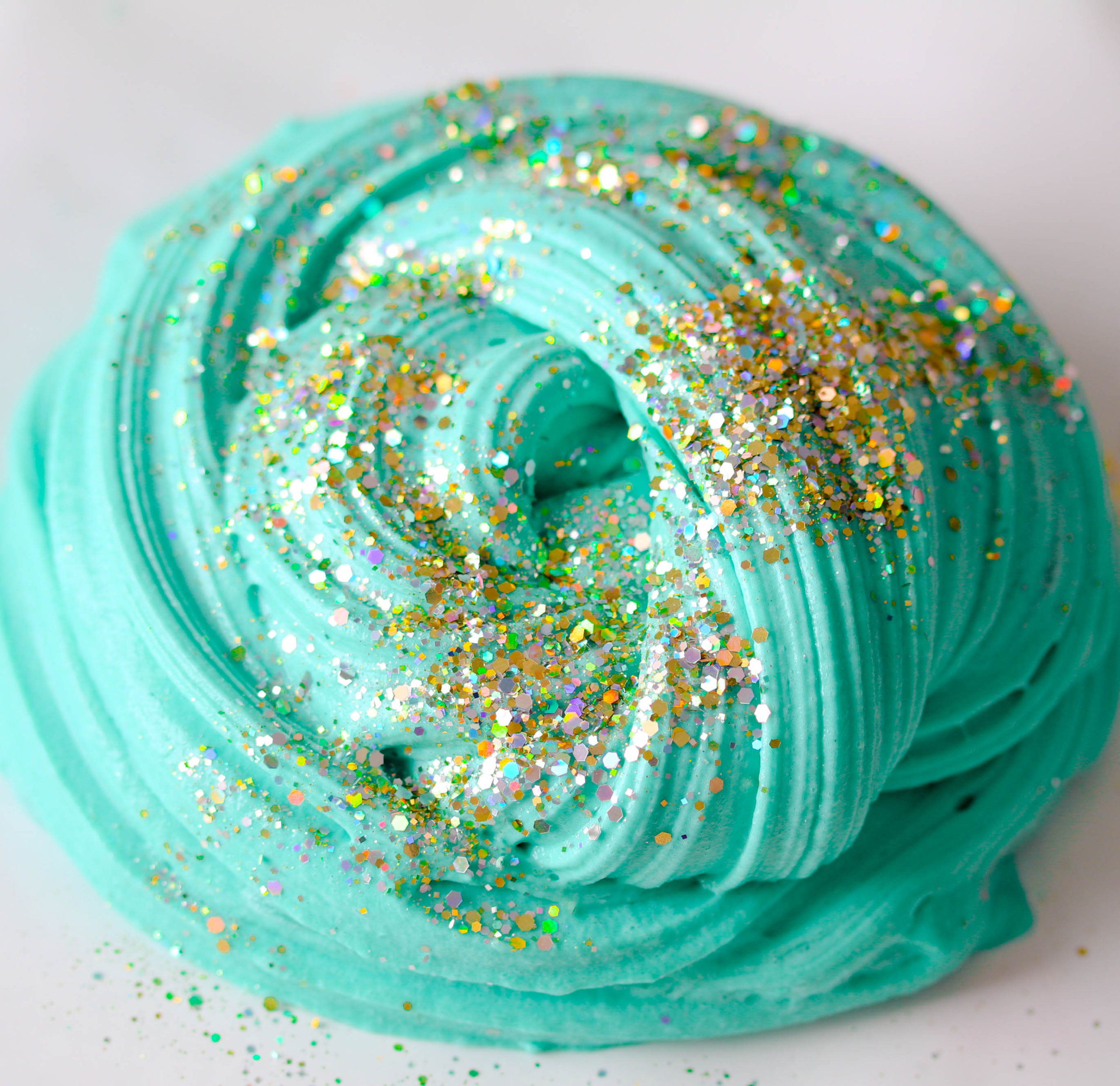 teal slime